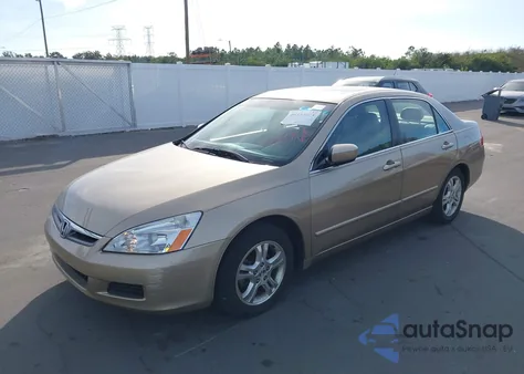 2006 Honda Accord 2.4 Ex из США, поврежденный, VIN 1HGCM568X6A056382